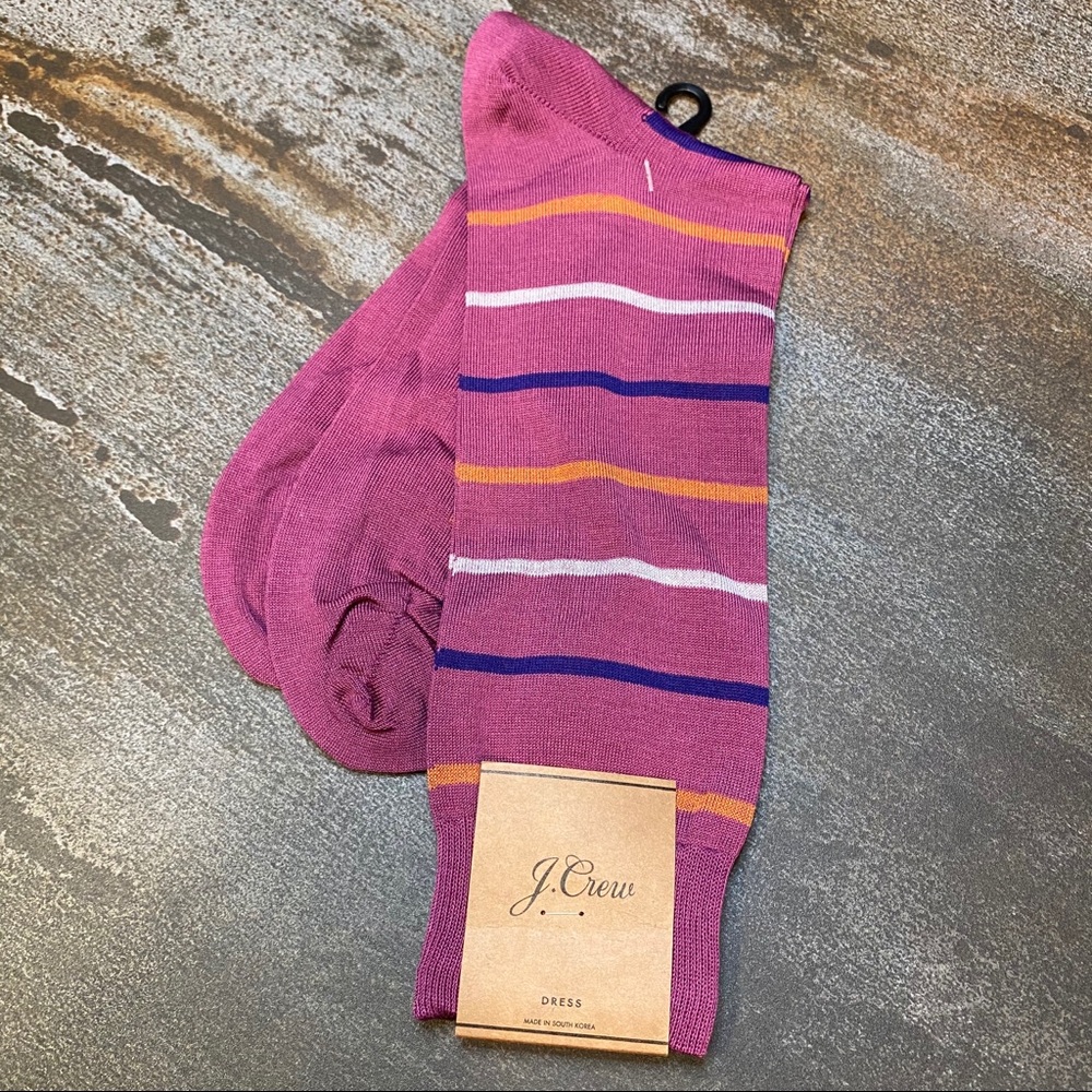 J Crew Striped Socks NWT
